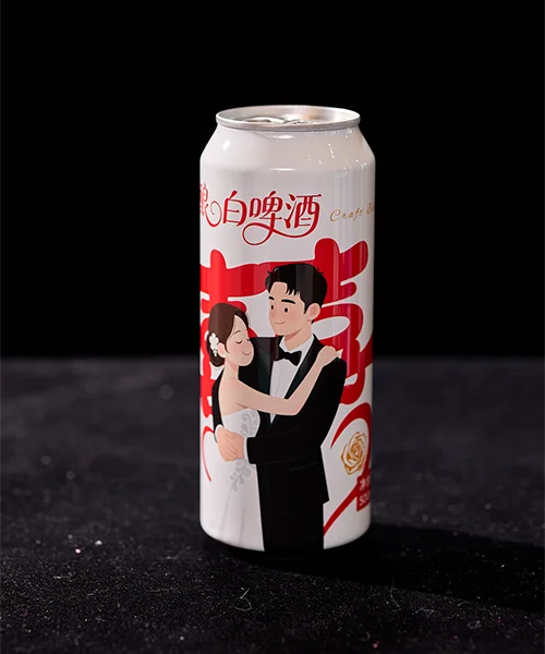 婚庆单瓶：卡通主题